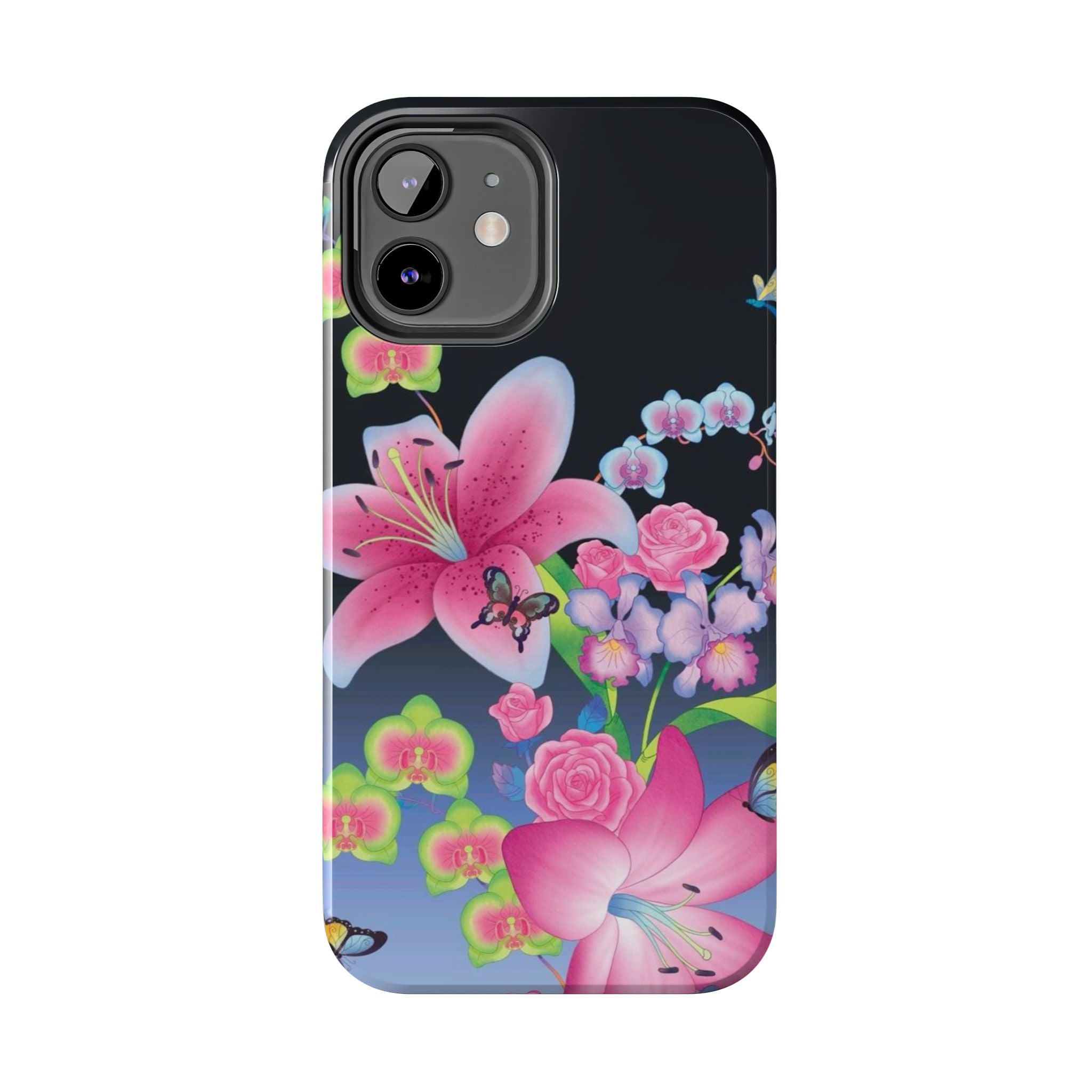 Bright Lily and Orchid  Phone Case