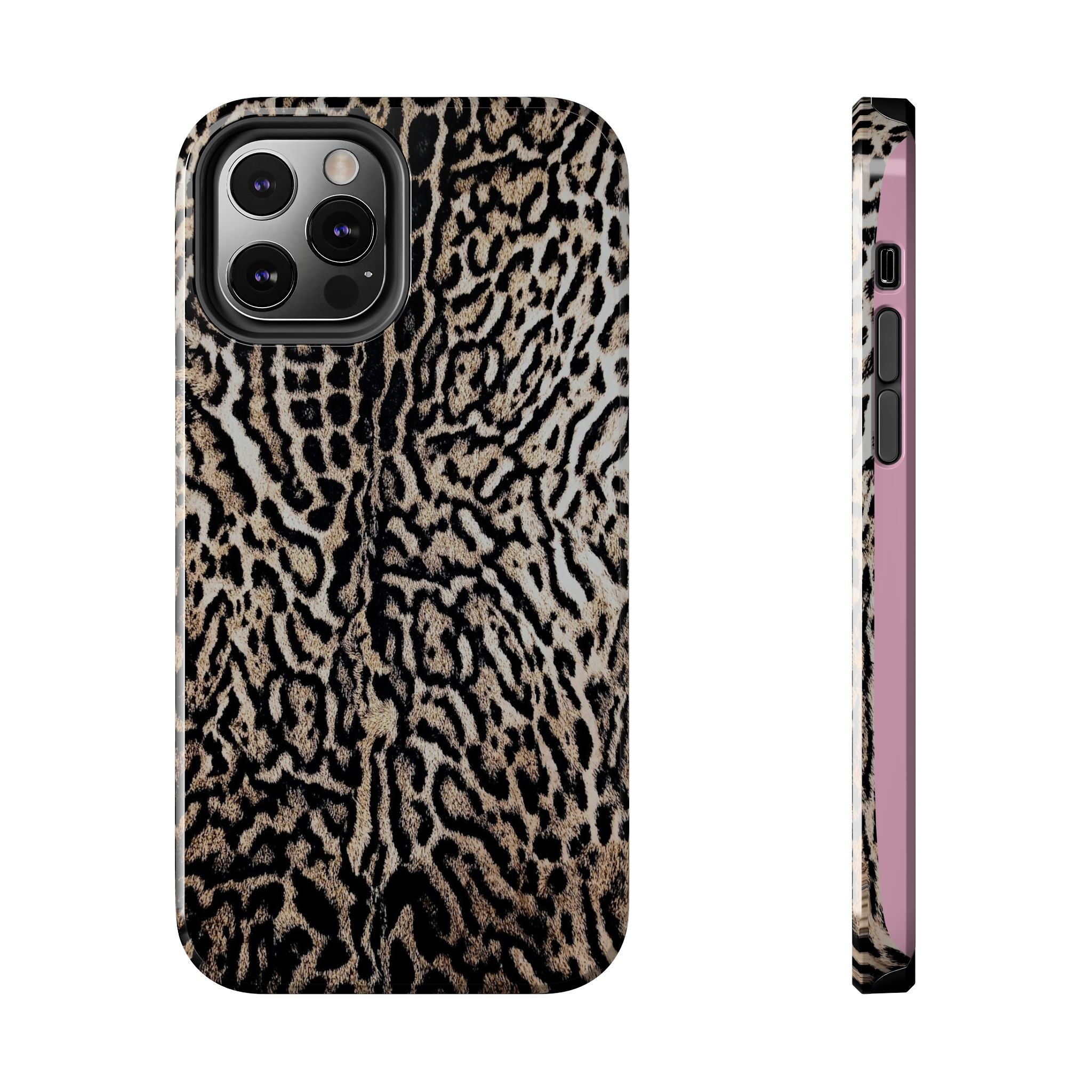 Classic Leopard Cheetah Photo Print Phone Case  - Tough Impact-Resistant Case