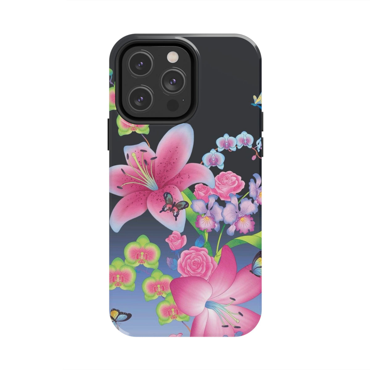 Bright Lily and Orchid  Phone Case