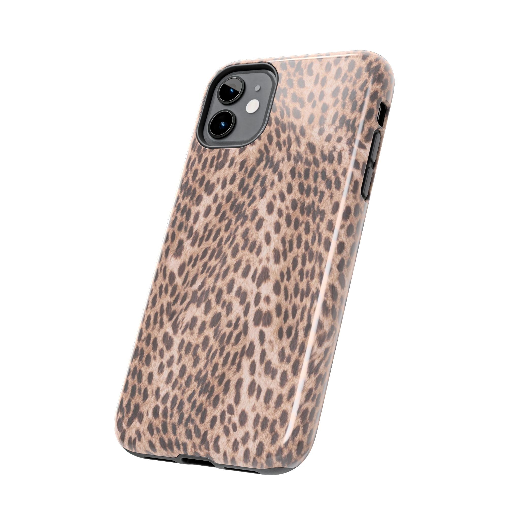 Classy Cheetah Fawn Leopard - Tough Impact-Resistant Case
