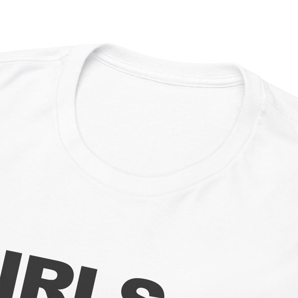 GIRLS <3 TECHNO Unisex Heavy 100% Cotton Tee