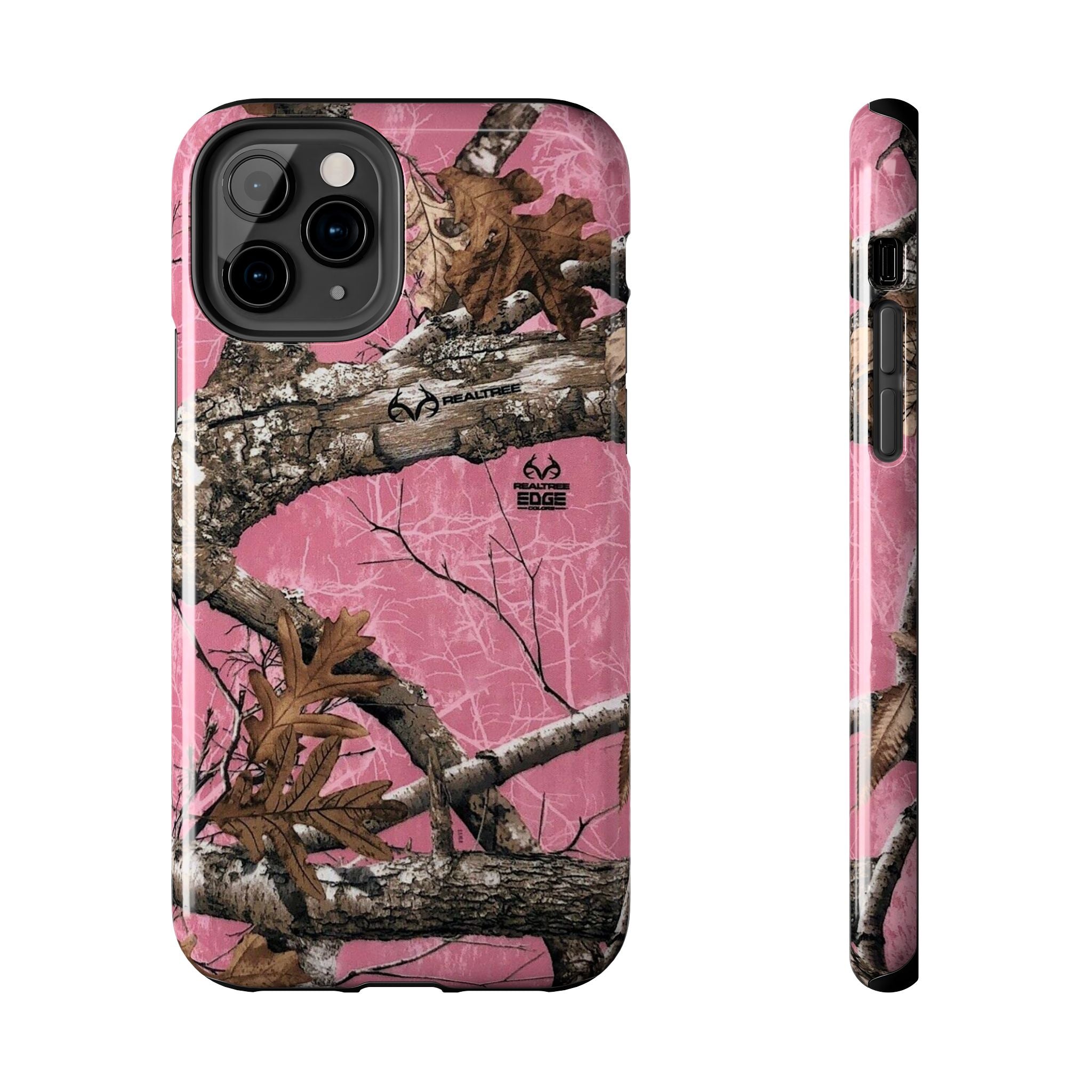 Pink Camo Real Tree Phone Case  - Tough Impact-Resistant Case