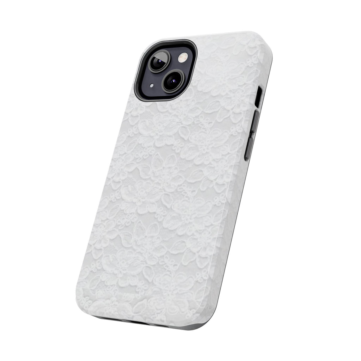 White Lace Coquette Phone Case