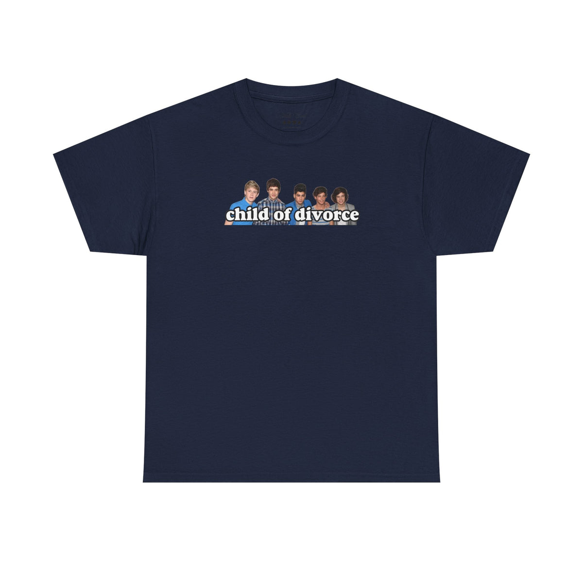 Child of Divorce 1D Fan Merch 100% Cotton T Shirt