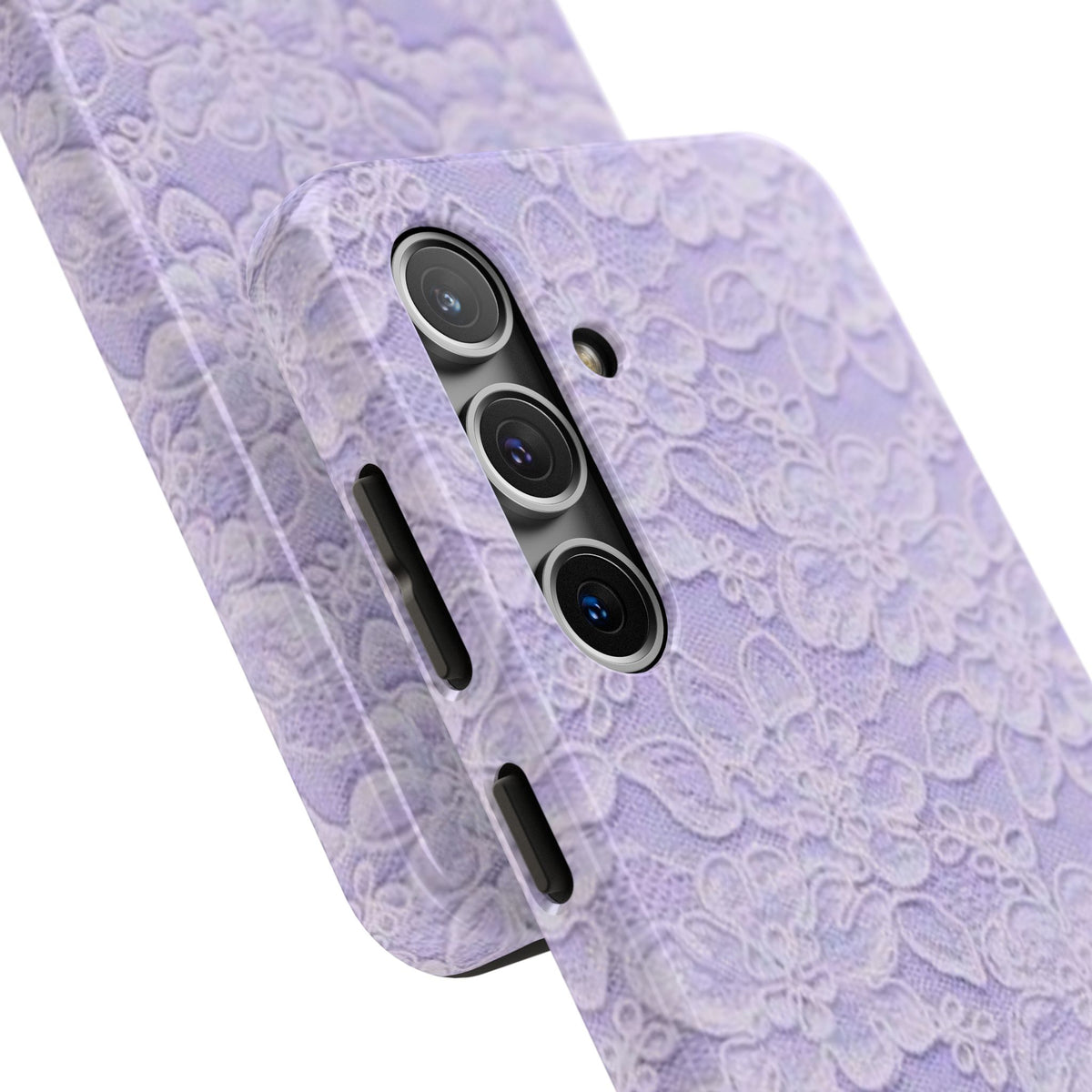 Purple Lace Cute Coquette Phone Case