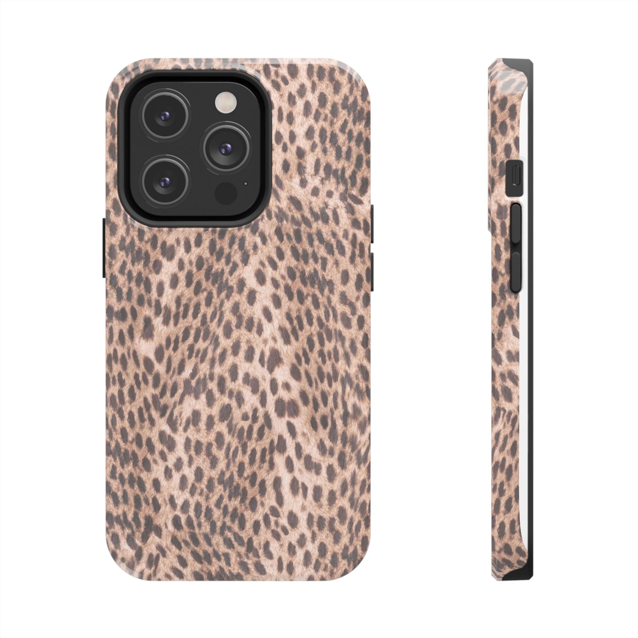 Classy Cheetah Fawn Leopard - Tough Impact-Resistant Case