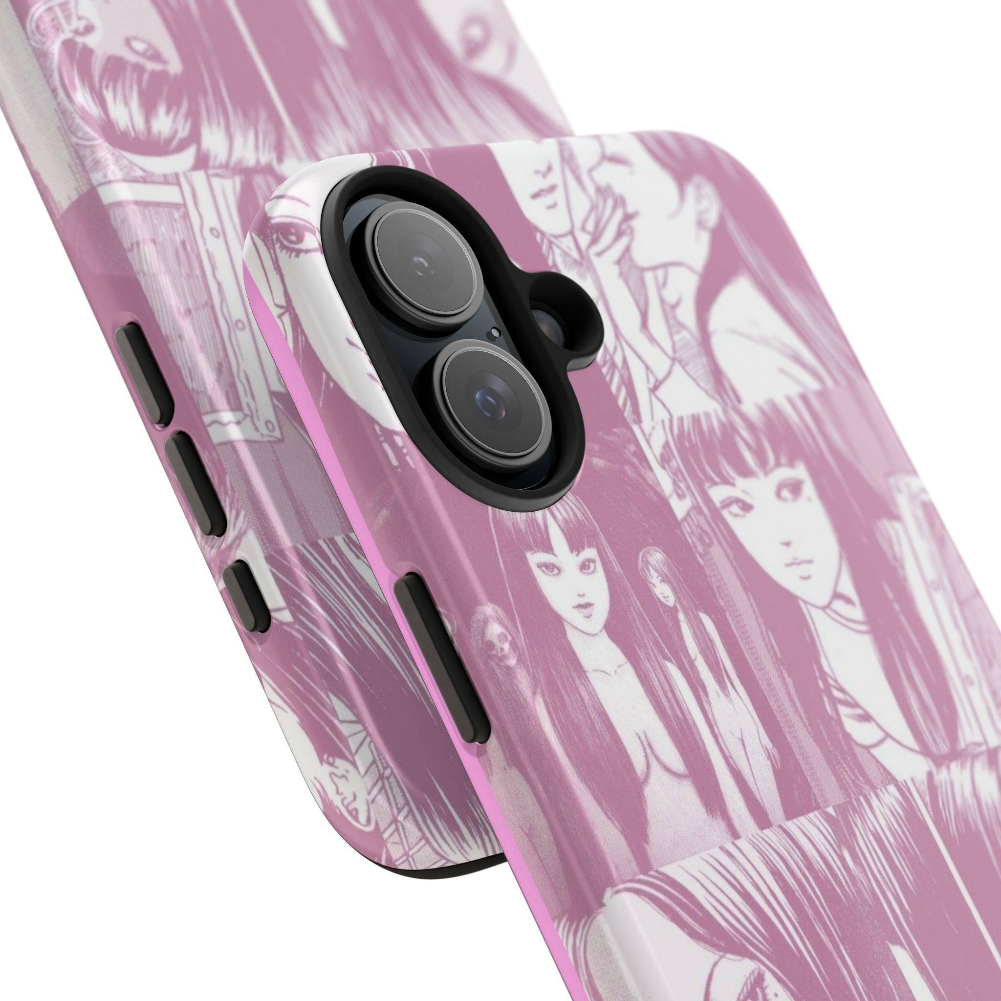 Cute Pink Anime Girl Comic BookPhone Case  - Tough Impact-Resistant Cases