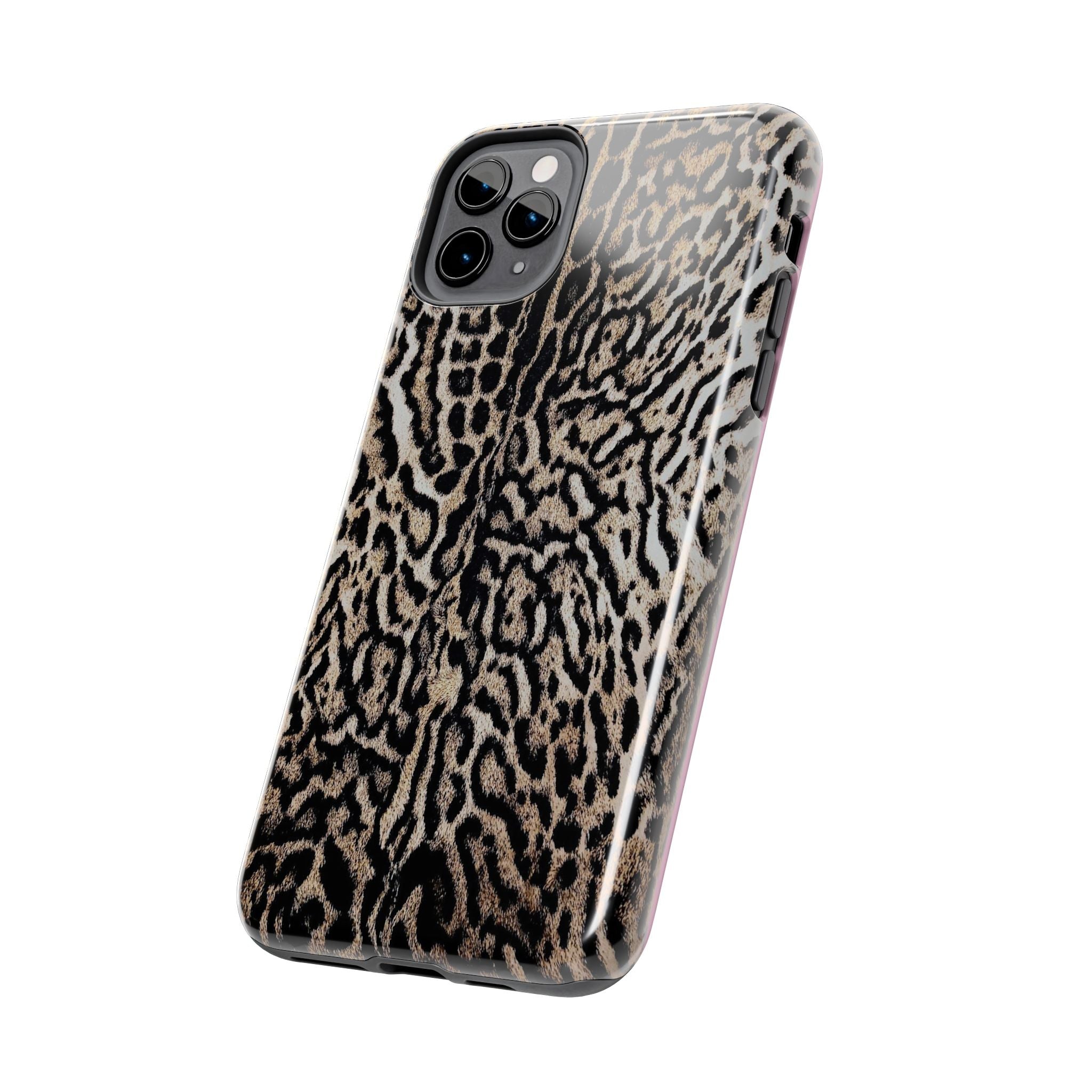 Classic Leopard Cheetah Photo Print Phone Case  - Tough Impact-Resistant Case