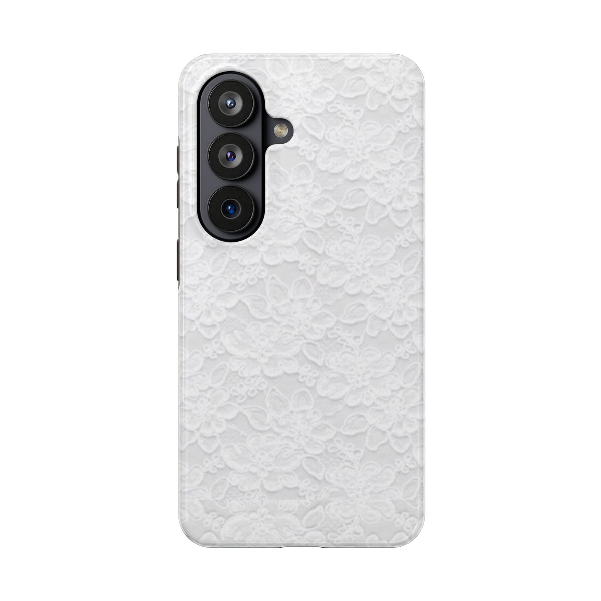 White Lace Coquette Phone Case