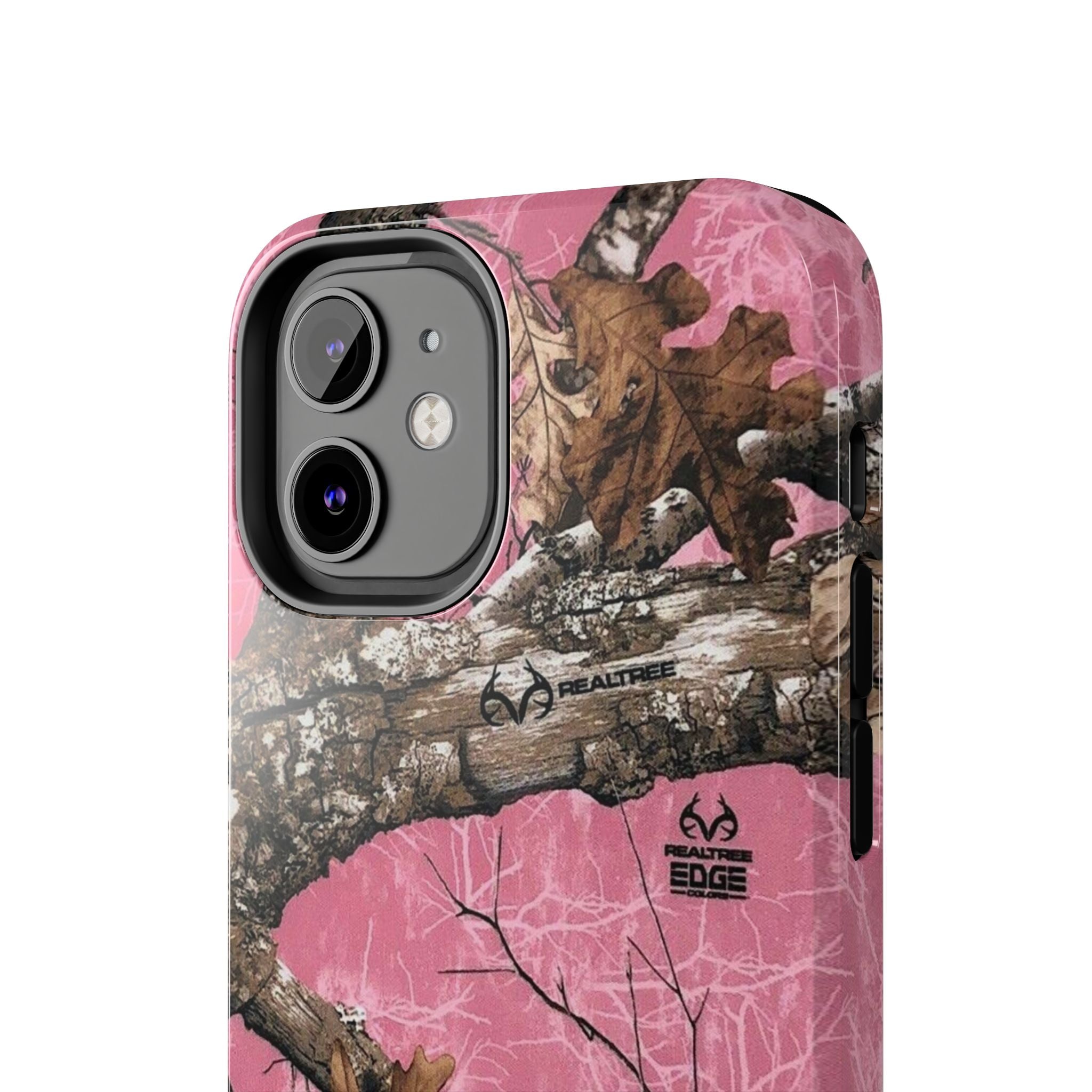 Pink Camo Real Tree Phone Case  - Tough Impact-Resistant Case