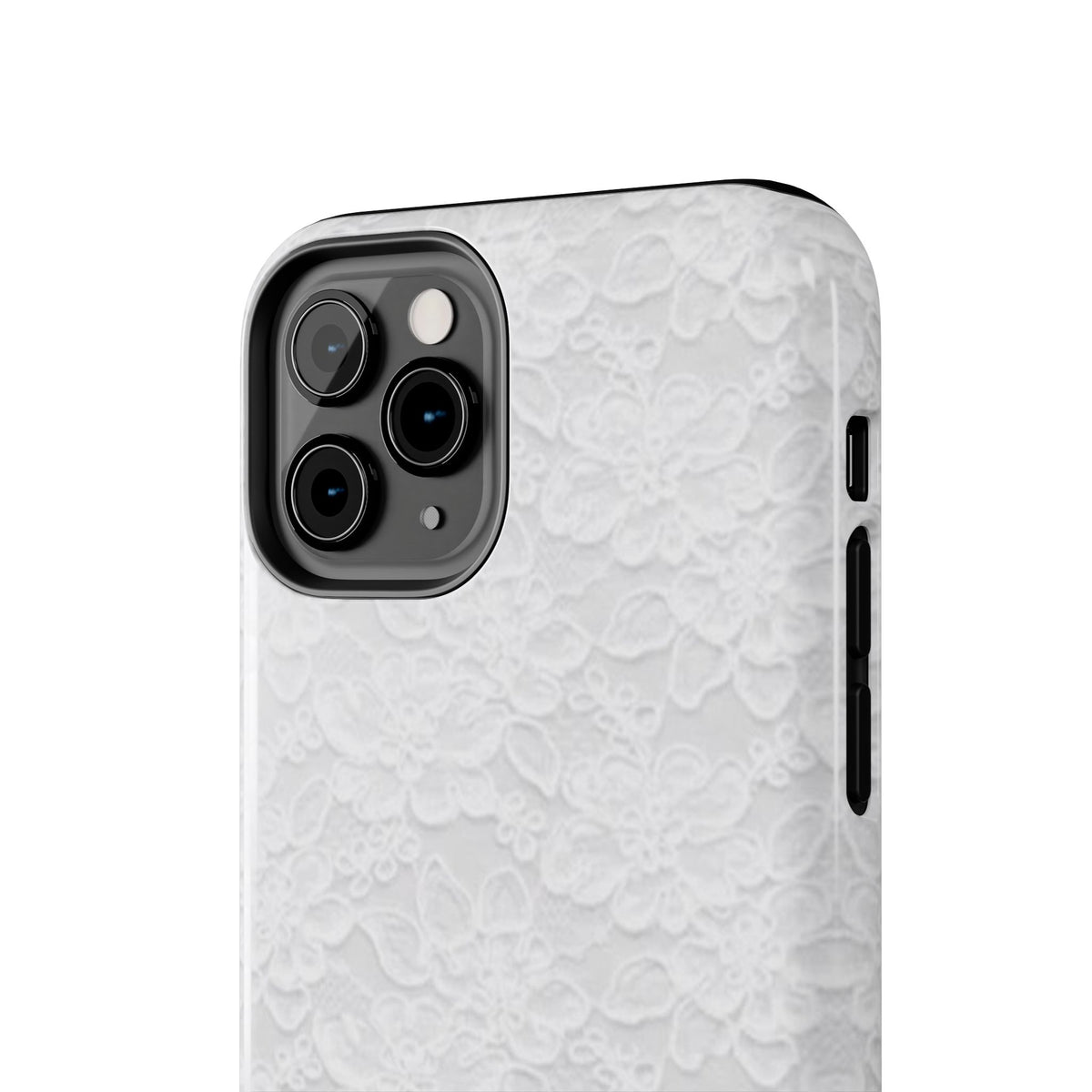 White Lace Coquette Phone Case